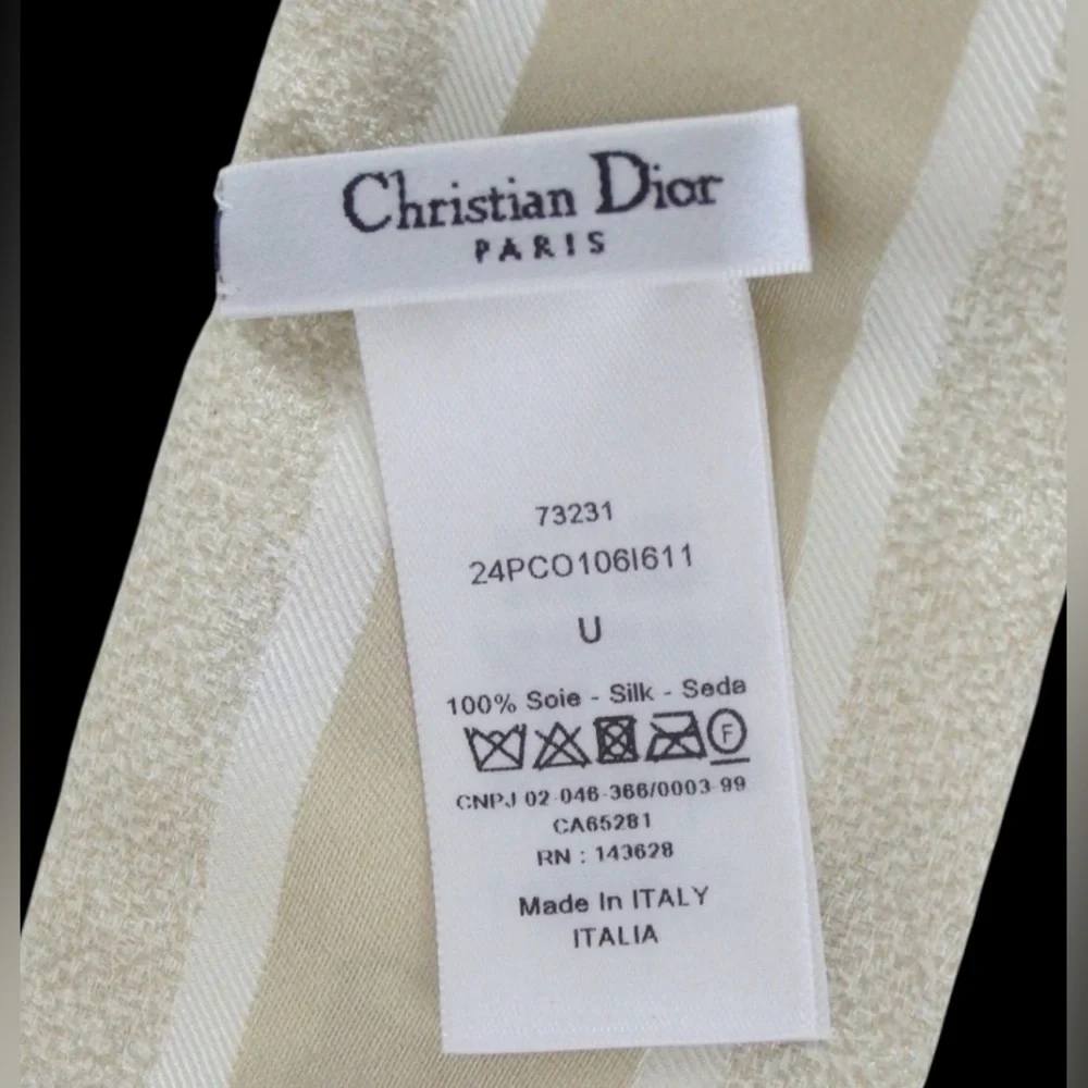 DIOR Mitzah Silk Scarf 😍❤️